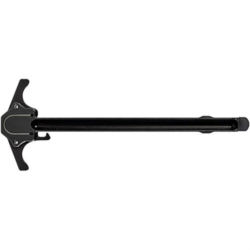 Il GAS DEFEATING CHARGING HANDLE di SILENCERCO riduce l'emissione di gas scomodi su piattaforme AR-15, compatibile con lower receiver Mil-Spec.