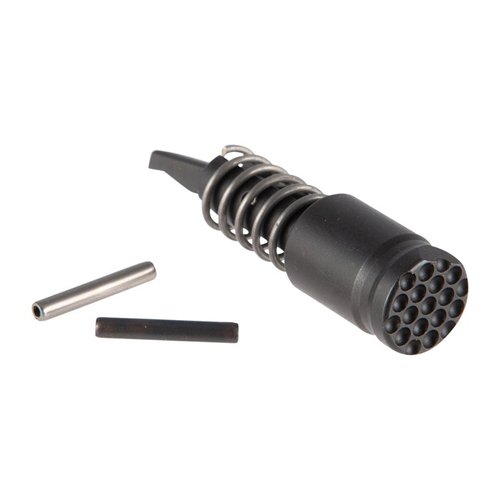 L'AR-15 Low Drag Forward Assist è progettato per maniglie di carico ambidestre, con un design senza spigoli, più piccolo e realizzato in acciaio 4130 trattato termicamente.