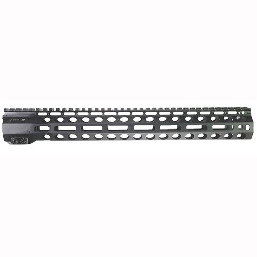 Gli AR-15 HANDGUARDS M-LOK 5.56MM offrono un design robusto in alluminio, con feritoie per il raffreddamento, rail 1913 e compatibilità MLOK, per una personalizzazione ottimale.