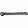 Gli AR-15 HANDGUARDS M-LOK 5.56MM offrono un design robusto in alluminio, con feritoie per il raffreddamento, rail 1913 e compatibilità MLOK, per una personalizzazione ottimale.
