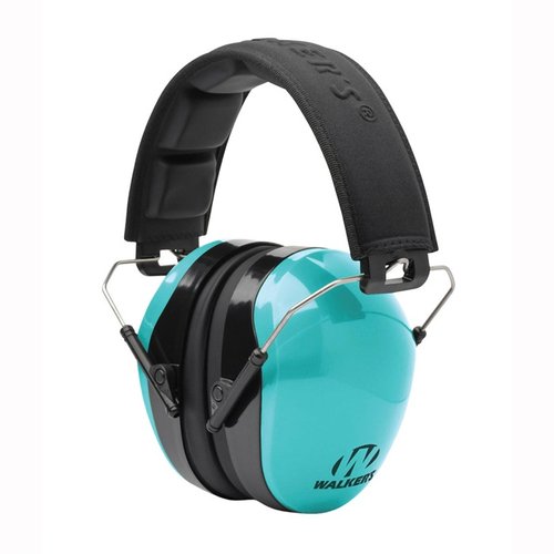 Le PASSIVE EAR MUFFS Walkers offrono protezione acustica con un design leggero e pieghevole, coppe sagomate e cuscinetti in PVC morbido per un comfort ottimale.