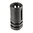 Flash hider A2 per AR-15 .22 cal 1/2-28 acciaio nero