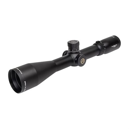 Il MIDAS TAC HD 5-25X56MM FFP offre versatilità con parallax minimo di 25 yard, 32 Mils di elevazione, vetro HD e Zero Stop per un tiro preciso.