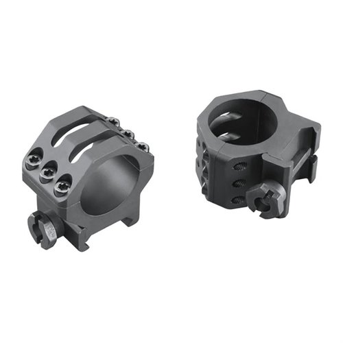 I nuovi SIX-HOLE PICATINNY RINGS di WEAVER offrono una finitura anodizzata Type III, viti Torx no-strip e un design migliorato per una sicurezza massima.