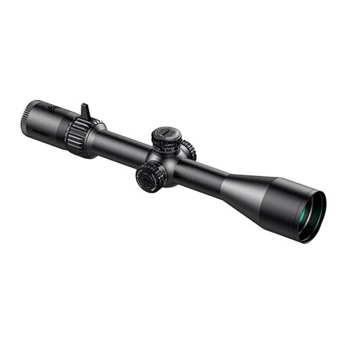 Il Patriot Precision 6-24x50mm FFP offre chiarezza, facilità d'uso e durata, con reticoli FFP, torrette azzerabili e parallax regolabile fino all'infinito.