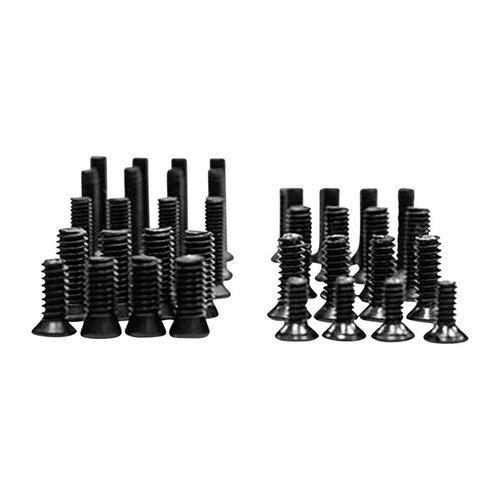 Il pacchetto di viti per montaggio Red Dot di Swampfox offre 14 set di viti T10 di varie lunghezze e passo, per una soluzione personalizzata e facile per il montaggio.