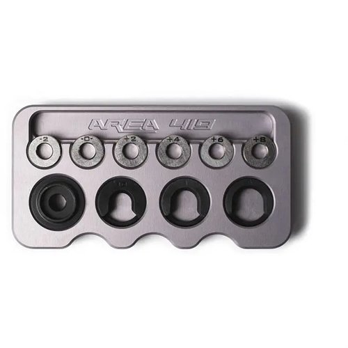 Il sistema ZERO Modular Shellholder offre massima consistenza e ripetibilità nella ricarica, con inserti in acciaio inox per una regolazione precisa dello shoulder bump.