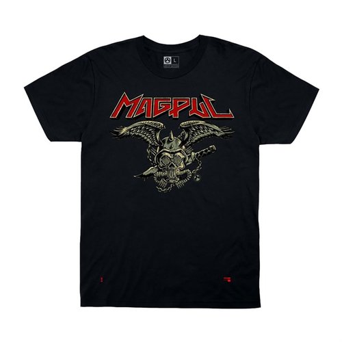 T-Shirt Heavy Metal in cotone 100% da 4.3 oz, con collo a giro, senza etichetta, cuciture rinforzate per durabilità. Disponibile in varie taglie.