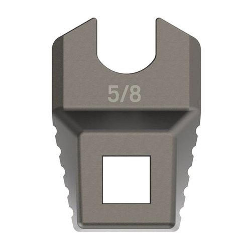 Chiave a cricchetto MASTER-FIT 5/8 per A2 e dispositivi di volata, in acciaio inossidabile rivestito in titanio, per un'applicazione di coppia precisa e senza graffi.