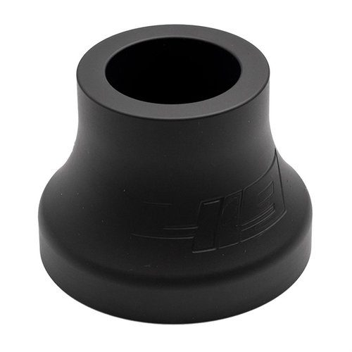 Il ZERO PRESS TURRET STAND di AREA 419 è robusto e pesante, ideale per riporre turretti extra in modo elegante e sicuro, con un'eccellente finitura anodizzata nera.