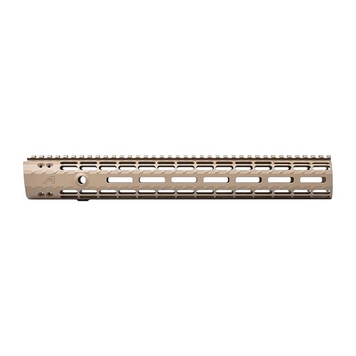 Le maniglie GEN-2 Enhanced M-LOK per AR-15 offrono un design leggero e free float, compatibilità con gas block, e punti di attacco per sling a 3, 6 e 9 ore.