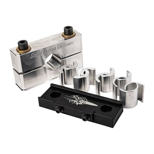 Il Bravo Barrel Vise Kit offre un design semplice a 2 bulloni, 5 bushings, e una garanzia a vita, garantendo qualità e precisione senza compromessi.