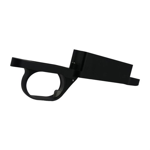 Il Hunter DBM Bottom Metal è realizzato in un unico pezzo di alluminio 6061, offre un rilascio a molla brevettato e accetta caricatori flush per azioni Remington 700.