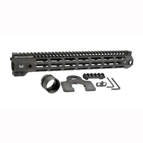 L'AR-15 G4 Handguard M-LOK di Midwest Industries offre un design leggero in alluminio 6061, con numerosi punti di attacco e una finitura resistente.
