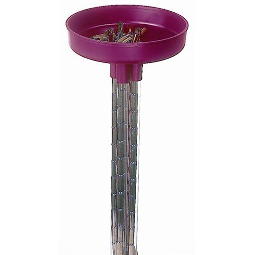 Il Lee Case Collator si monta sopra il Case Feeder, rendendo più veloce il riempimento dei tubi per le presse Pro 1000 e Load-Master. Tubo non incluso.