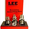 Il set di die LEE Large Series 3 include Full Length Sizing Die, Bullet Seating Die, Factory Crimp Die, shell holder e istruzioni per una ricarica precisa.