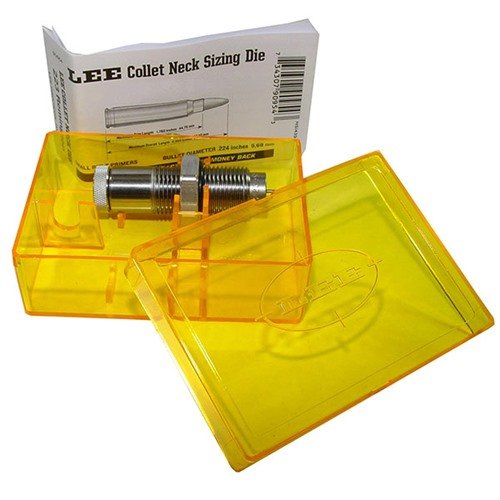 I Collet Neck Sizer Dies di Lee Precision offrono un caricamento di munizioni estremamente preciso, senza bisogno di lubrificazione e con una durata delle cartucce dieci volte superiore.