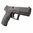Impugnatura in gomma nera per WALTHER PPQ 9/40