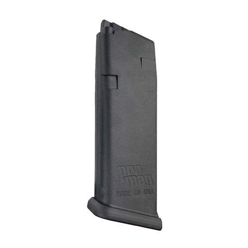 .45ACP Magazine per Glock® 21, 13 colpi, in polimero DuPont™ Zytel® con inserto in acciaio, molla in filo di silicio cromato, prodotto negli USA.