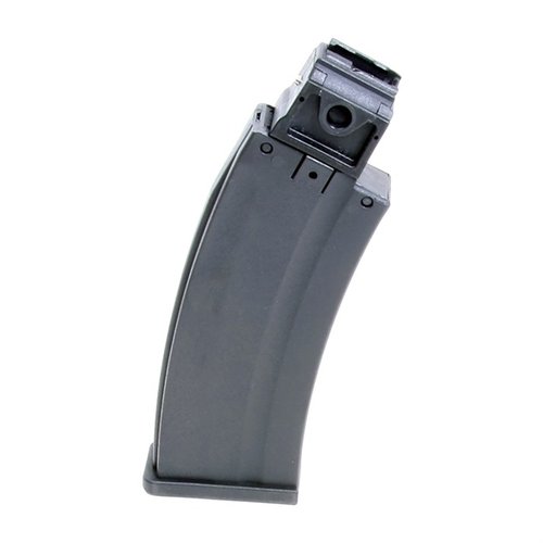 Il caricatore ARCHANGEL 9-22 per Ruger 10/22 è realizzato in polimero rinforzato, offre una capacità di 25 colpi e include una garanzia a vita. Made in USA.
