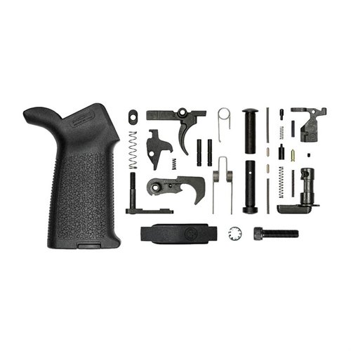 Il kit di parti inferiori AR-15 di Aero Precision include un'impugnatura Magpul MOE® e tutti i componenti necessari per assemblare un ricevitore AR15 Gen 2.