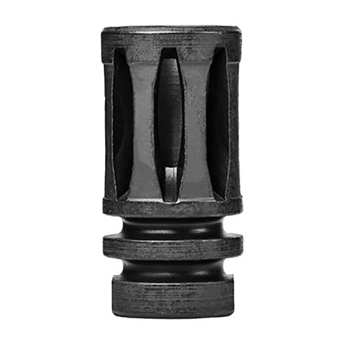 Il flash hider A2 Birdcage per AR-15 offre uno stile classico, riduce il lampo di fiamma e si adatta a calibri 5.56/.223, tutto made in USA.