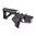 M4E1 lower compatto featureless con calcio fisso tipo carabina per AR-15 BLK