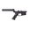 Lower completo per pistola M4E1 con impugnatura A2, senza brace, per AR-15, nero