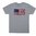 Mostra il tuo orgoglio americano con la Magpul PMAG®FLAG Cotton T-Shirt in argento. 100% cotone, massimo comfort e durata. Stampato negli USA. 🛒 Scopri di più!