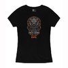 T-shirt donna Sugar Skull, misto, nero, 2XL