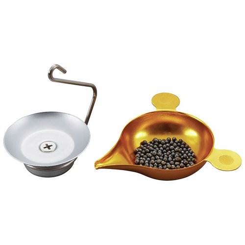 Il supporto per padella in alluminio BEAM SCALE di RCBS è un ricambio ideale per le bilance 5-0-2, 5-0-5 e 10-10, garantendo precisione e durata.