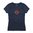 🌊 La maglietta perfetta per le donne! Comfort massimo con il SUN'S OUT T-shirt in Navy Heather. Disponibile in varie taglie. Scopri di più! 👕✨