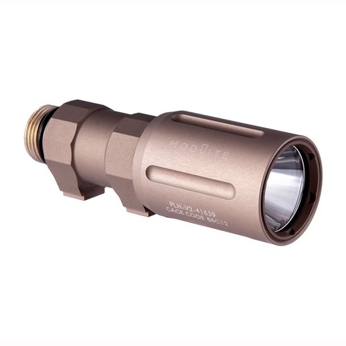 La Modlite PLHv2 18350 offre 1350 lumen, 54000 candela, costruzione robusta e garanzia a vita, ideale per uso interno ed esterno.
