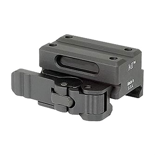 Il Trijicon MRO Co-Witness Mount offre un sistema QD fluido, regolabile senza attrezzi, in alluminio anodizzato, per una durata e precisione ottimali.