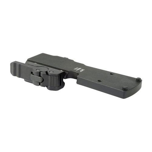 Il Trijicon RMR Low QD Mount di Midwest Industries offre un sistema QD fluido, serraggio superiore, regolazione senza attrezzi e costruzione in alluminio 6061.