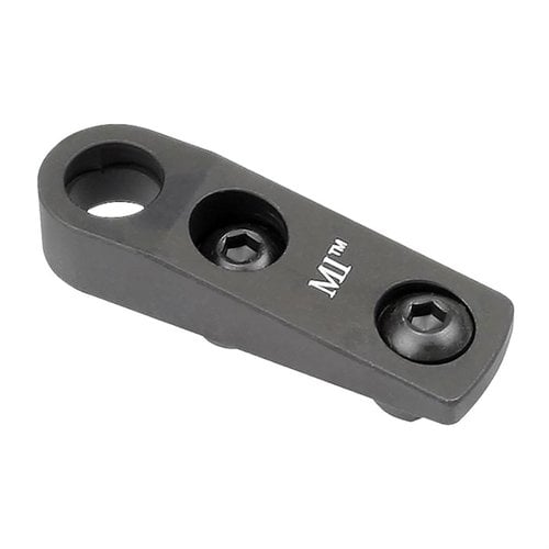 L'attacco QD Sling M-LOK di Midwest Industries supporta completamente il socket QD, è realizzato in alluminio 6061 anodizzato, pesa solo 0,6 once e offre una garanzia a vita.