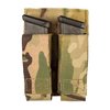 GREY GHOST GEAR DOUBLE PISTOL MAGNA MAG POUCH LAMINATE MULTICAM