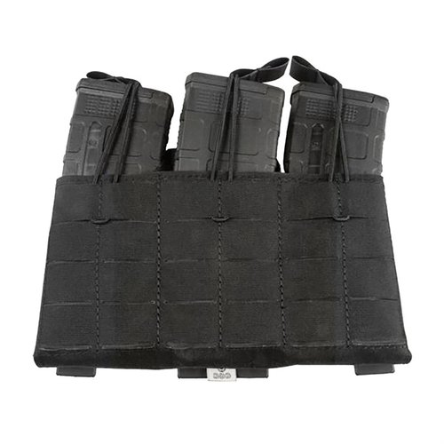 Il Compact Triple Magazine Panel di Grey Ghost Gear offre un accesso silenzioso a 90 colpi, costruzione in nylon laminato e compatibilità MOLLE per una maggiore versatilità.