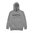 Felpa con cappuccio GO BANG PARTS taglia S colore grigio mélange (Athletic Heather)