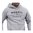 Felpa con cappuccio GO BANG PARTS taglia S colore grigio mélange (Athletic Heather)