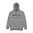 GO BANG PARTS FELPA CON CAPPUCCIO 3XL GRIGIO MELANGE