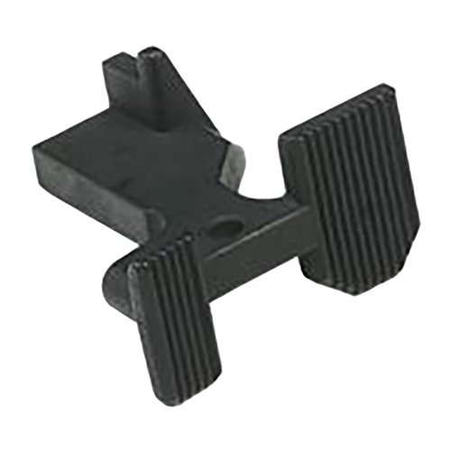 Il CMMG® ZEROED™ AR15 Bolt Catch offre un'operazione sicura grazie ai suoi paddles estesi e alla costruzione in acciaio, garantendo ergonomia e durabilità.