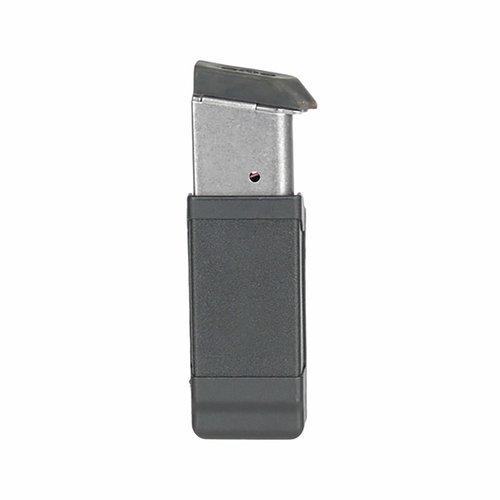 La Blackhawk Single Mag Case offre accesso rapido a caricatori di varie dimensioni, con ritenzione sicura, clip regolabile e compatibilità con 9mm, .40, .45, 10mm e .357 Sig.