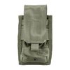 La Blackhawk Strike AR-15 2-Mag Pouch tiene spazio per due caricatori, costruita in nylon 500 denier, con chiusura hook-and-loop e drenaggio dell'acqua.