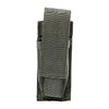 Il Blackhawk Single Pistol Mag Pouch offre un facile accesso a un caricatore extra, realizzato in nylon 500 denier, compatibile con S.T.R.I.K.E e PALS/MOLLE.