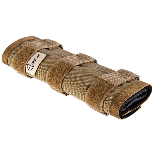 Il Cole-Tac HTP Suppressor Cover resiste a temperature fino a 3000°F, è impermeabile, resistente al fuoco e si fissa saldamente grazie agli strap BOA.