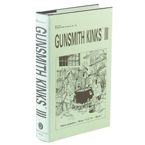 GUNSMITH KINKS® VOLUME III offre oltre 500 pagine di soluzioni pratiche, istruzioni dettagliate e suggerimenti per ogni appassionato di armi.