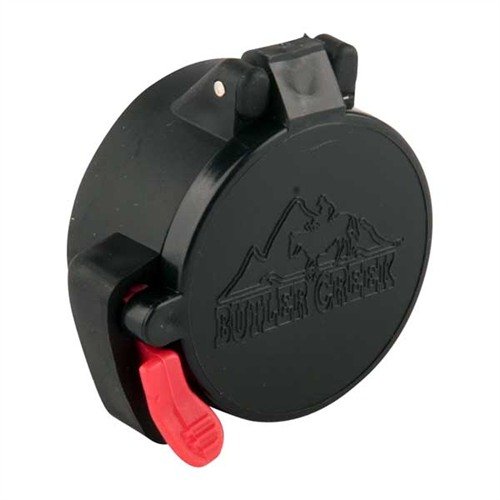 I copriobiettivo FLIP OPEN di BUTLER CREEK proteggono le lenti da polvere e umidità, aprendo facilmente con la pressione del dito per un accesso rapido.