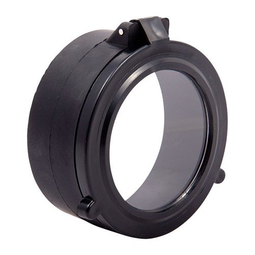 I copriobiettivi BLIZZARD di Butler Creek offrono una rapida apertura a scatto, proteggendo le lenti da intemperie e garantendo visibilità chiara per colpi veloci.