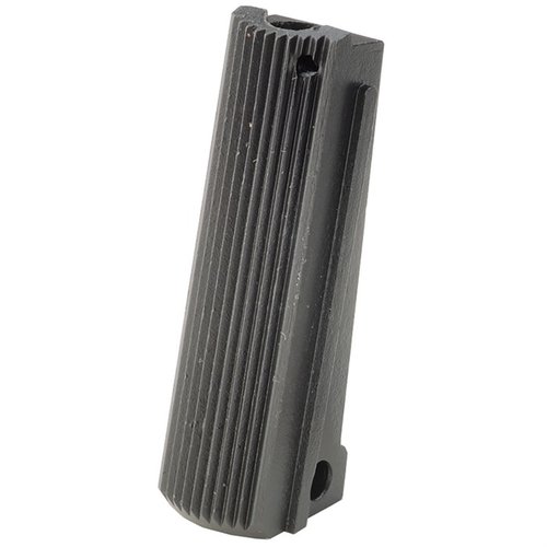 L'1911 Mainspring Housing di Les Baer Custom offre una vestibilità senza gioco, eliminando il gap antiestetico tra la housing e il telaio, in acciaio blu o inox.